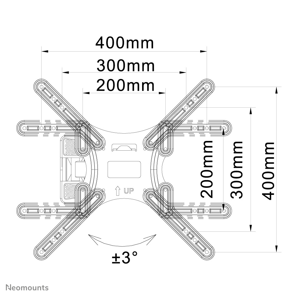 Neomounts Select Monitor-Wandhalterung